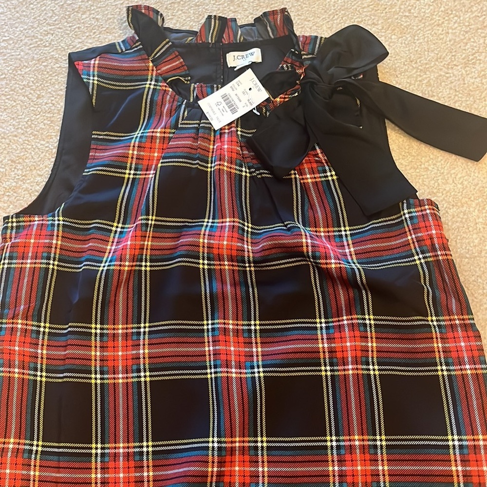 Jcrew plaid dress - Picture 2 of 2